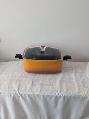 Vintage West Bend Slow Cooker Replacement Pot With Wire Rack